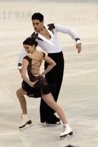 ice dancing