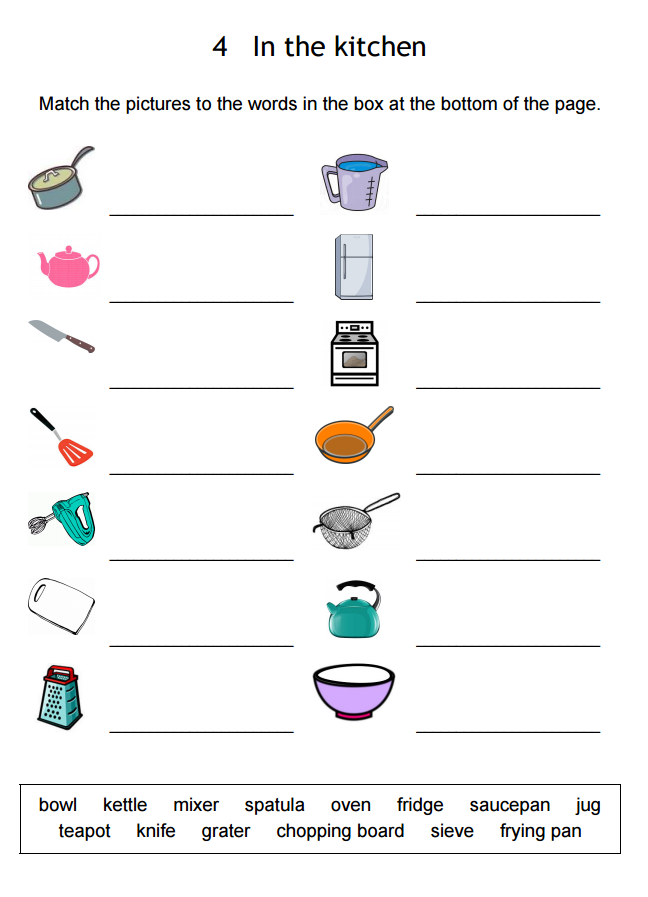 Great Vocabulary to Describe Small Kitchen Appliances and Equipment (Level  A1-A2), with a Nice Crossword Puzzle! - Learn English With Africa